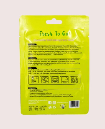 FRESH TO GO FACE MASK